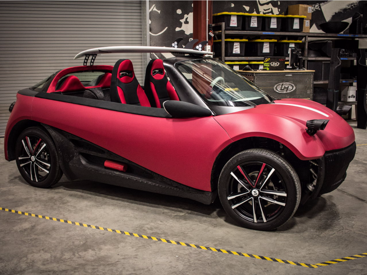 Первый автомобиль, напечатанный на 3D-принтере будет запущен в производство в 2022 году